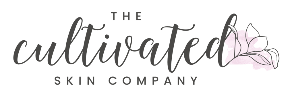 A modern, abstract logo design featuring intertwined shapes in blue and gray, representing logo design services.