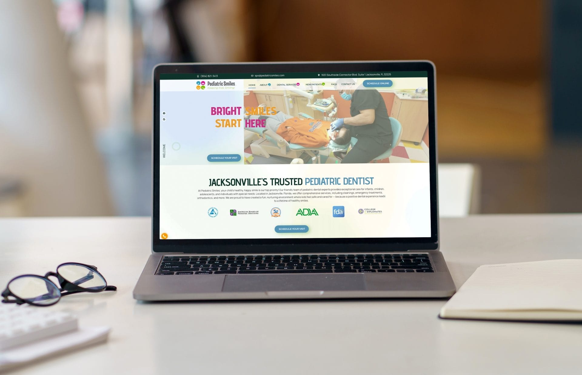 Pediatric Smiles 4 Artboard 3 2 - Kris Chislett Design