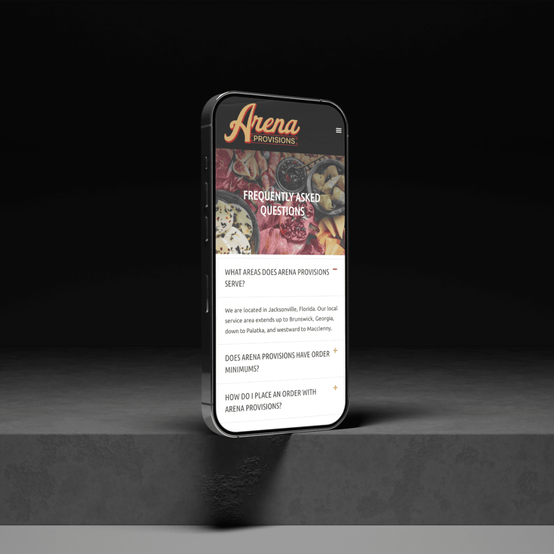 iPhone Mockup arena